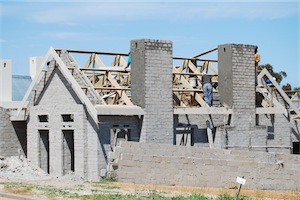 House being built